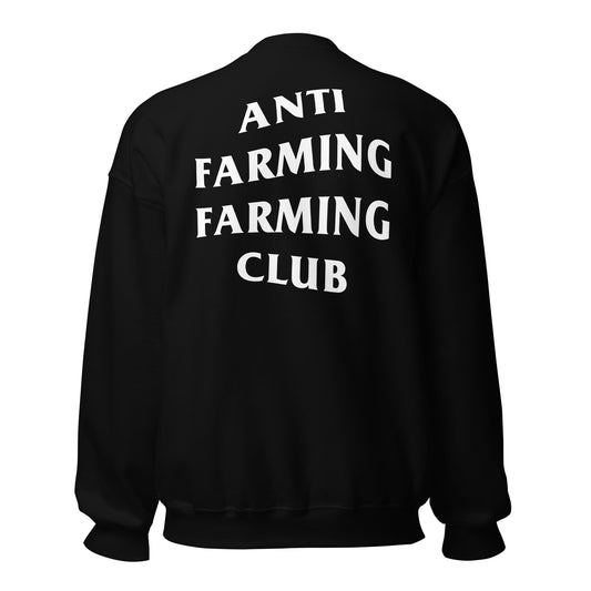 Anti-Farming Farming Club Crewneck - Dark