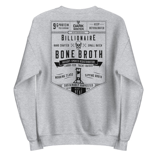 Billionaire Bone Broth Crewneck - Light