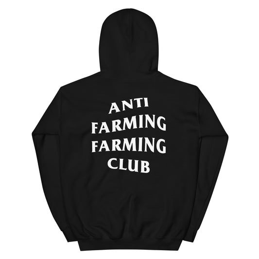 Anti-Farming Farming Club Hoodie - Dark